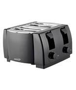 Brentwood Cool Touch 4 Slice Toaster in Black - $1,003.47 MXN