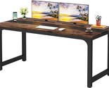 70.8 Inch Large Executive Office Desk, Simple Computer Workstation With ... - $393.99