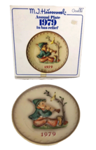 Vintage 1979 Hummel Goebel SINGING LESSON 9th Annual Plate  7.5&quot; in Original Box - £7.71 GBP