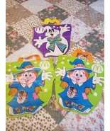 3 Vintage 1990 McDonalds Halloween  Trick or Treat Plastic Bags - $240.25 MXN