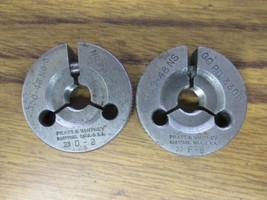 Go and No Go Thread Ring Gage Set .350&quot;-48 NS-3 - $99.00