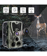 Wifi Hunting Camera Photo Traps 36MP 2.7K Night Vision Trail 0.3s Wildli... - $104.99