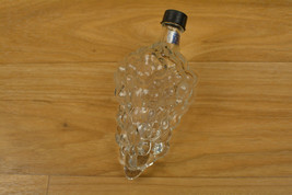 Toscany Hand Blown Glass Grape Bottle Made In Turkey Approx. 6 1/2 Inches Tall - £9.50 GBP