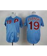 Phillies #19 Greg Luzinski Jersey Old Style Uniform Blue - €39,08 EUR