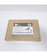 SIIG DP 1 Port Rs232 Serial Adapter PCI 16550 UART JJ-P01311-S1 BA21616X - $251.46 MXN