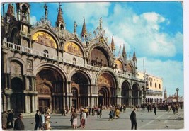 Italy Postcard Venezia Venice St Mark Basilica - £2.36 GBP