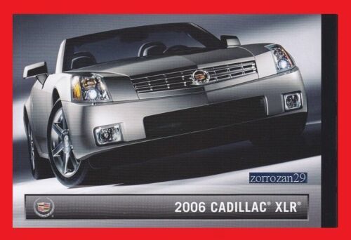 2006 CADILLAC XLR CONVERTIBLE VINTAGE COLOR POSTCARD - USA - GREAT ORIGI... - $6.34