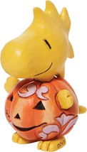 Peanuts - Woodstock Pumpkin Mini Figurine from Jim Shore by Enesco D56 - £20.20 GBP