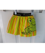 MUD PIE &quot;F&quot; is For Frog Boxers Size 0/12 Months Infants NWOT - £11.48 GBP