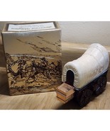 Vintage Avon Covered Wagon After Shave Wild Country Empty Bottle With Box - $8.97