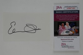 Elizabeth Shue Signed 3x5 Index Card Autographed The Karate Kid JSA COA - £116.49 GBP