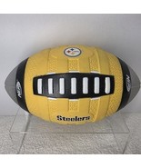 NERF NFL Pittsburg Steelers Pro Grip Football 2005 Yellow Black Silver - $34.54 CAD