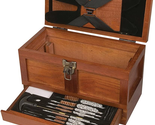 25 - Piece Universal Wood Gun Cleaning Tool Chest (.22 Caliber and Up), ... - £83.26 GBP
