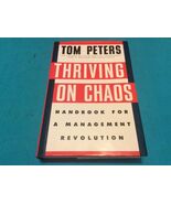 THRIVING ON CHAOS by TOM PETERS - Hardcover - INDUSTRIAL MANAGEMENT - Fr... - $270.23 MXN