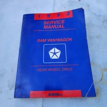 1993 Dodge Ram Van Wagon Rear Wheel Drive Service Repair Shop Manual Book - $22.76