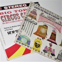 Mechanical Music 2 X Lp Lot ~ Big Top Calliope &amp; Carillon Around World ~ Gay 90s - £10.25 GBP