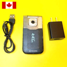 *ROGERS &amp; CHATR ONLY* NOKIA SUPERNOVA 7510a-b BLACK FLIP PHONE 2G GSM 2.... - $53.15