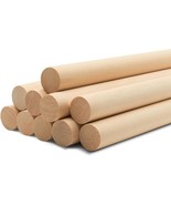 Wooden Dowel Rods Set - Birch Natural Long Thin Dowels - $562.94 MXN - $1,126.07 MXN