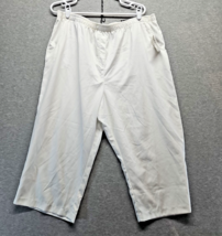 Kim Rogers Women’s Polyester Capris Elastic Waist White Size 18 NWT (Locx5) - £12.49 GBP