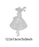 Graceful lady metal die cut|  Metal cutting die| Scrapbooking Die-cut  - $6.88