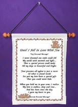 Until I Fell in Love With You - Personalized Wall Hanging (1028-1) - £14.97 GBP