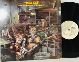 Tom Scott &amp; The L.A.Express - Tom Cat 1975 Ode Records Stereo Vinyl LP Excellent - £7.85 GBP
