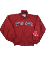 Boston Red Sox Majestic Therma Base Dugout Men&#39;s Zip Fleece Lined Jacket... - £38.94 GBP