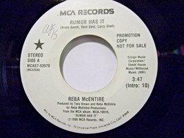Reba McEntire-Rumor Has It-45rpm-1990-EX  *Promo - £2.37 GBP