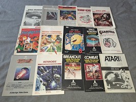 Lot of 15 Atari 2600 [Instruction Books Manuals ONLY] c - $19.00