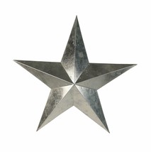 Metal Country Tin Galvanized Barn Star Country Primitive Star Wall Décor 11&quot; - £11.17 GBP+