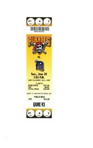 June 30 1998 Detroit Tigers @ Pittsburgh Pirates Ticket Jason Kendall 4 Hits - £15.76 GBP