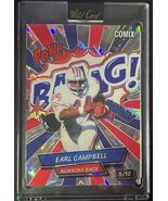 2025 Wild Card Comix Legend Earl Campbell Houston Oilers #5/12 - $13.87 CAD