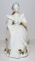 ROYAL DOULTON ENGLAND HN 2696 DECEMBER FIGURE OF THE MONTH PEGGY DAVIES ... - $65.33