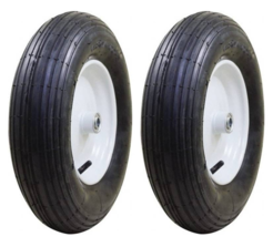 Pneumatic Wheelbarrow Tire 3-25/64&quot;W x 15-1/2&quot;H x  4&quot;D 400-Lb Marathon 2... - $988.18 MXN