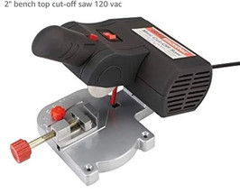 DRILL MASTER 62136 -  120V  2&quot; Bench Top Cut-Off Saw W/ Blade - $38.99