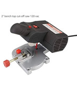 DRILL MASTER 62136 -  120V  2&quot; Bench Top Cut-Off Saw W/ Blade - $38.99