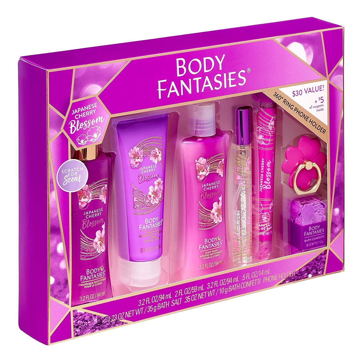 Body Fantasies Regimen Gift Set - Japanese Cherry Blossom Item image 2