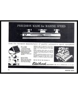 1963 Magazine Print Ad - Edelbrock &quot;Precision Made Marine Speed&quot; A5 - $5.32 CAD
