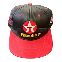 Ernie Irvan #28 Robert Yates Racing Hat Jeff Hamilton Leather - £16.10 GBP