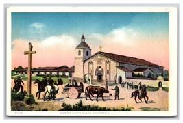 Santa Clara Mission Santa Clara CA California UNP WB Postcard O14 - £3.07 GBP