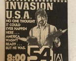 1999 Invasion USA Print Ad Chuck Norris TPA21 - £4.72 GBP