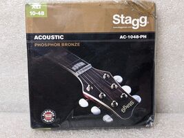 Stagg Extra Light AC-1048-PH Phosphor Bronze Strings for Acoustic Guitar - $8.99