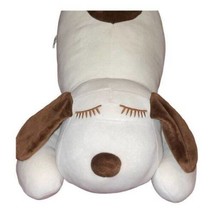 Bunbunbunny Sleeping Dog Plush Pillow Soft Stuffy Stuffed Animal Snuggle... - £19.73 GBP