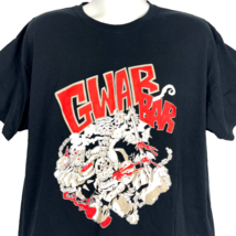 GWAR Bar Richmond VA Warrior Woman T-Shirt size XL Mens Bloody Weapons Food - $35.64