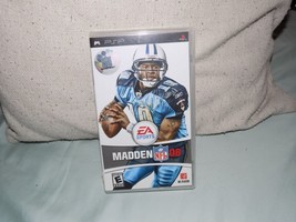 Psp Ea Sports Madden Nfl 08 Case Only No Game Free Usa Shipping - £11.48 GBP