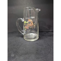 Ned Smith Upland Game Bird Glass Pitcher, Ruffed Grouse &amp; Ring-Necked Ph... - $19.80