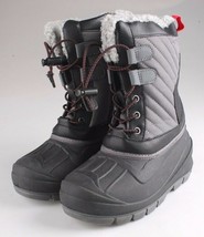 Cat &amp; Jack Niños Gris, Color Botas de Invierno Con Thermolite Aislamient... - £15.96 GBP