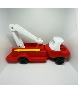Vintage Little Tikes Fire Engine Ladder Truck Toy 0671-01 1980 Made in USA - $534.80 MXN
