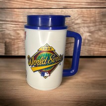 VTG 96 Thermo Baseball Plastic beer mug  Braves vs Yankees World Series Original - £26.57 GBP