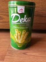 6pcs DEKA Matcha Green Tea Wafer Roll 300g NEW IN BOX - £38.80 GBP